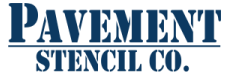 Pavement Stencil Logo