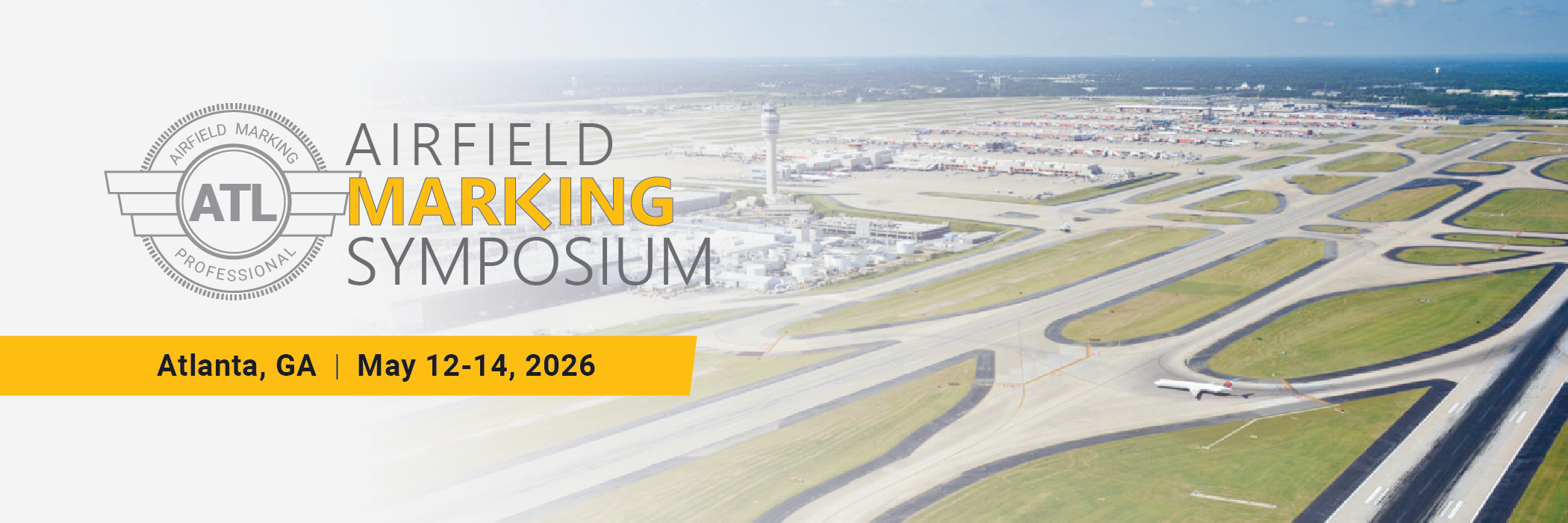 Airfield Marking Professional (AMP) Symposium ATL Banner
